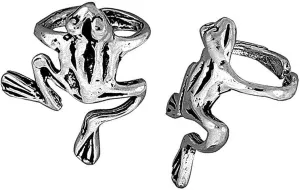 New Sterling Silver Frog Ear Cuff Earring (One piece) Elegant Cute Unique Stunning Style Pretty jewerly perfect for any occasion SURR-R00414