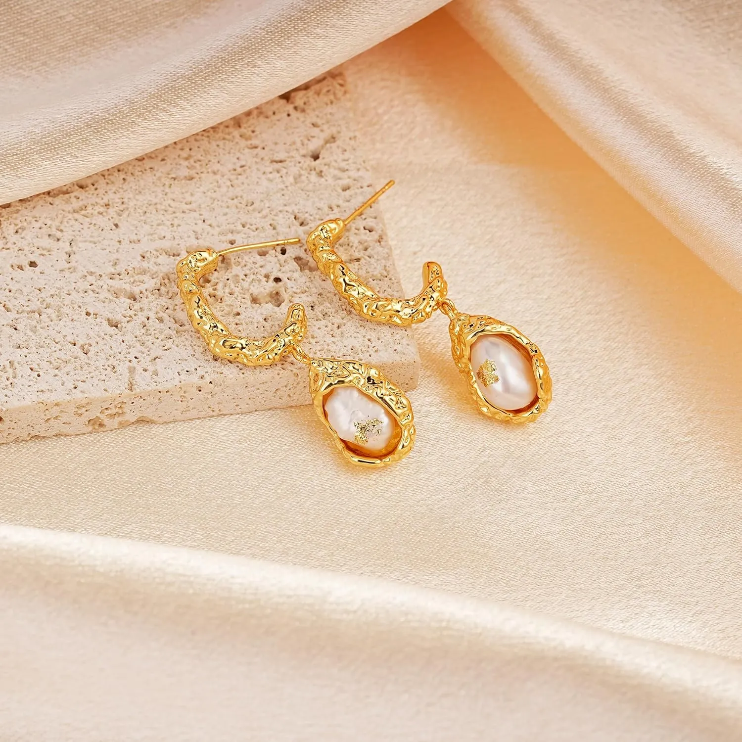 Pearl Earrings for Women Pearl Drop Dangle Earrings Pearl Statement Earrings Bridesmaid Earrings Wedding Jewelry Gift