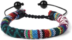 Pingyongchang Boho Surfer Bracelets Anklet Handmade Adjustable String Rope Braided Anklet Summer Friendship Waterproof Beach Jewelry for Women Men