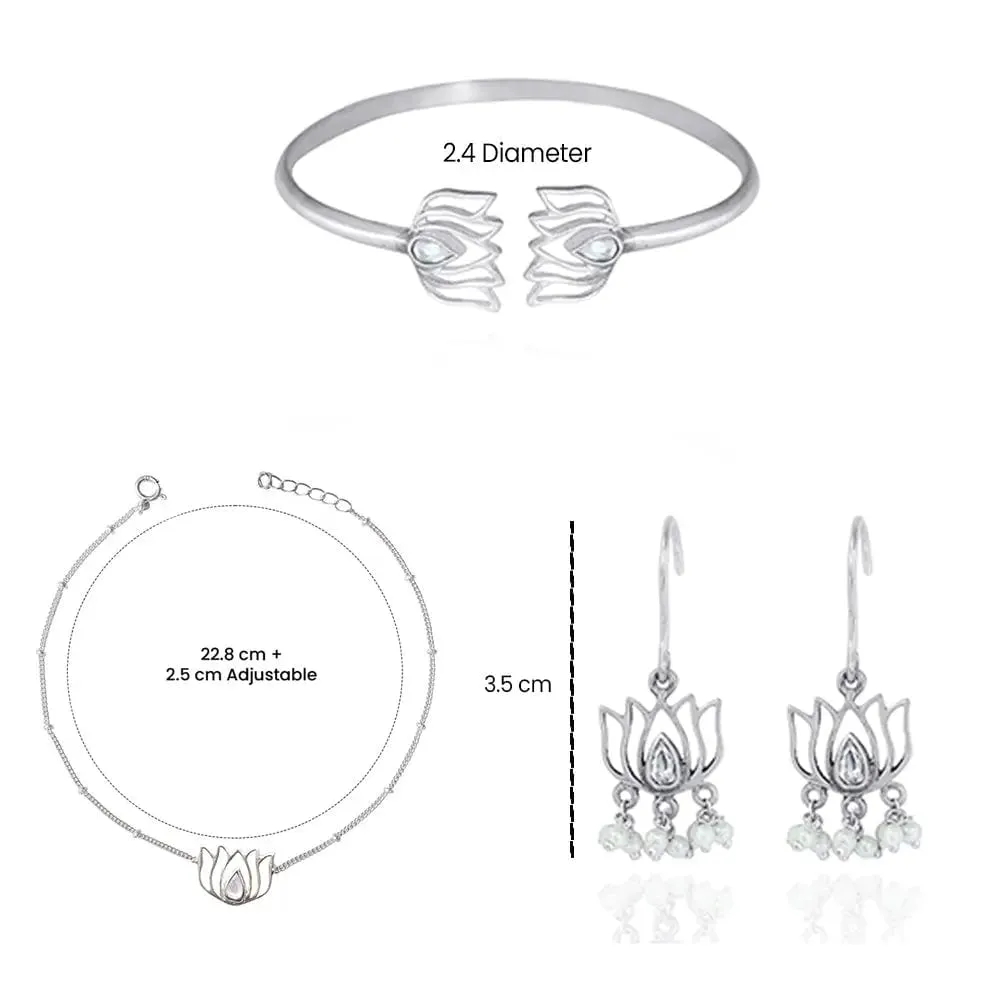 Silver 92.5 Earring Set