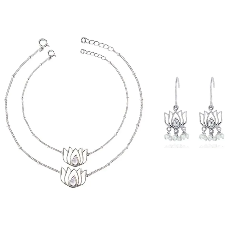 Silver 92.5 Earring Set