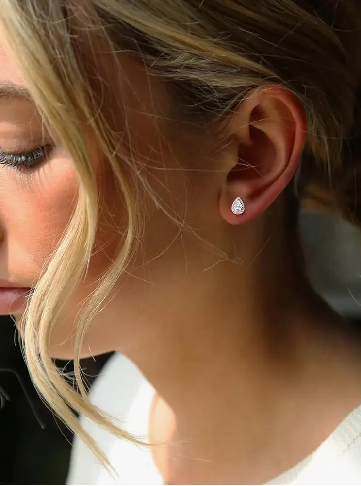 Silver Stud Earrings for Women