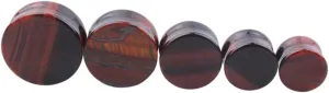 Stone Ear Tunnel Plugs Comfortable Piercing Jewelry Plugs Gauges 12mm Fashionable Delicate