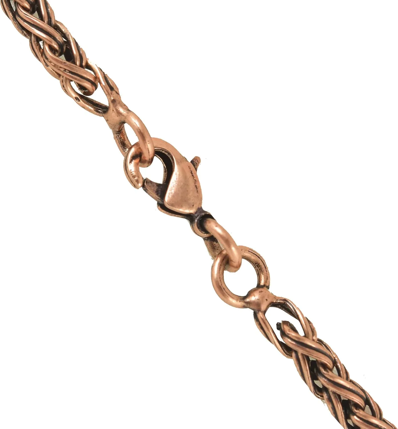 Stunning Handmade Copper Wire Wrapped Multi-Gemstone Pendant Necklace 20" - Perfect for Spiritual Connection and Intuition