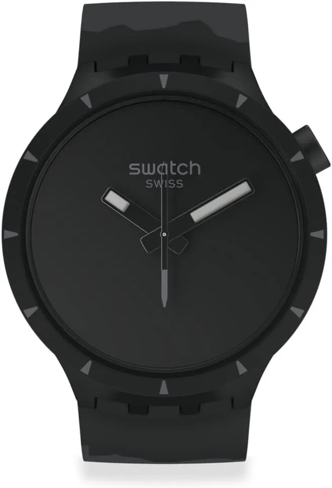 Swatch BIG BOLD BIOCERAMIC BASALT Unisex Watch (Model: SB03B110)