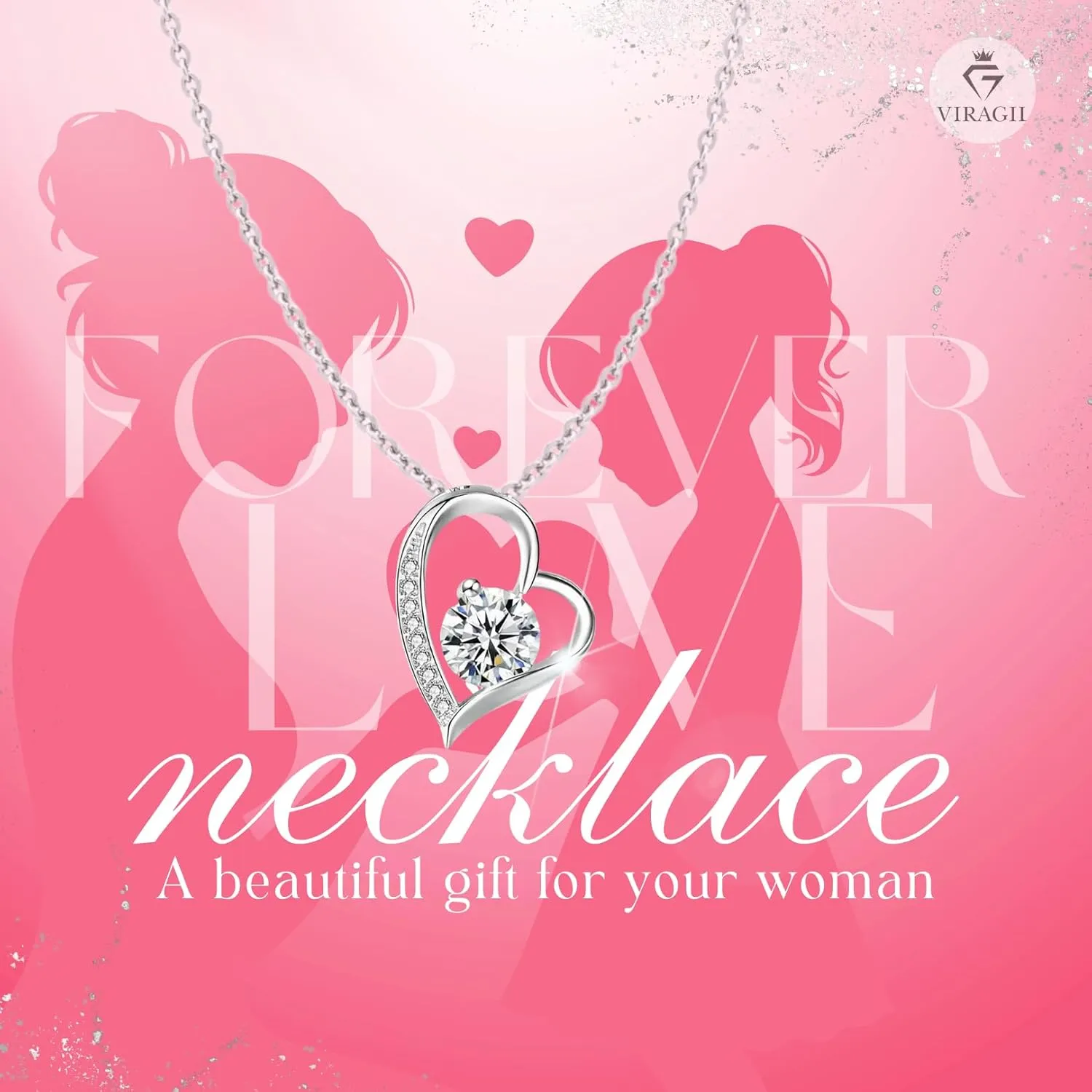 To My Daughter Necklace - Mom & Dad Gifts for Daughter's Birthday & Christmas