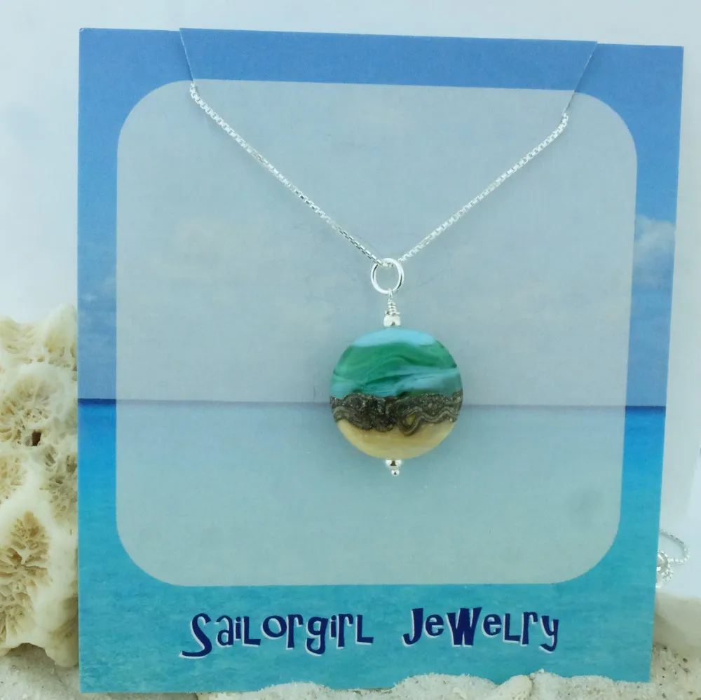 WH10MP - Sand and Sea Mini Pendant