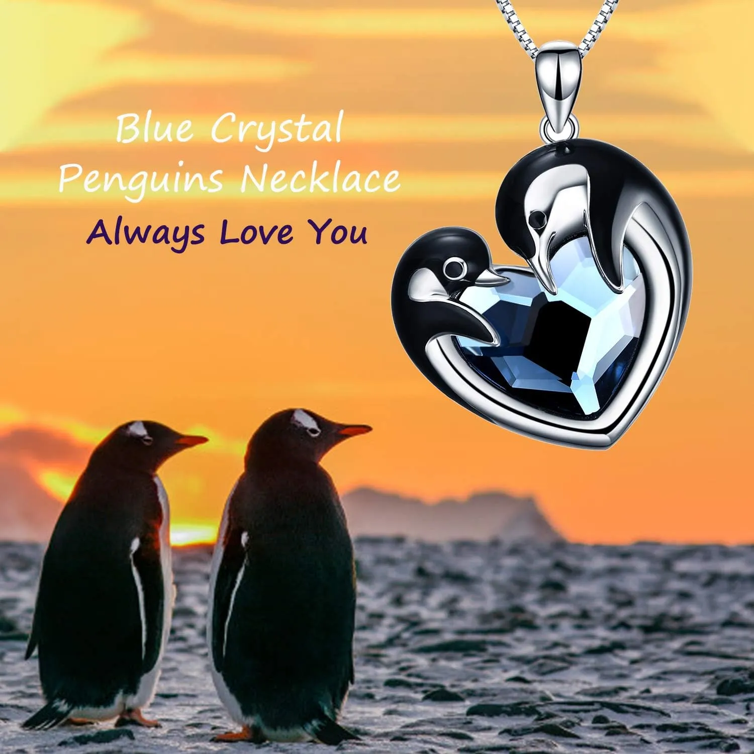 WINNICACA Unique Gifts Charming 925 Sterling Silver Phoenix/Penguin/Wolf/Fox/Highland Cow/Hummingbird/Frog/Sea Turtle Necklace Jewelry for Women Birthday Gifts