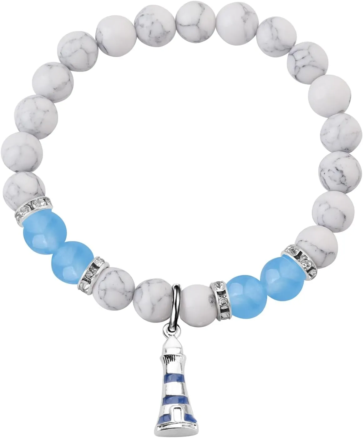 WSNANG Lighthouse Bracelet for Women Nautical Bracelet Lighthouse Fashionable Bracelet Gift for Lighthouse Lover Gifts